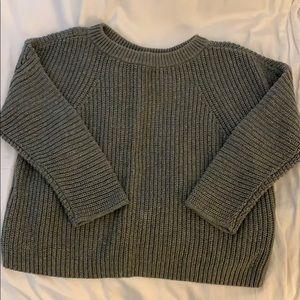 Polo cropped sweater